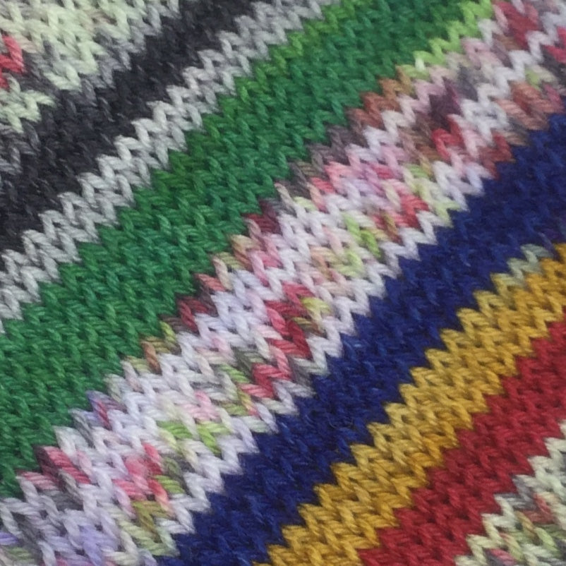 Captain Zombody Marvel Eight Stripe Self Striping Yarn