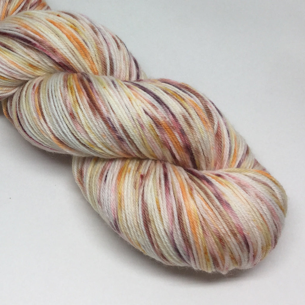 Falling Speckled Leaves Six Stripe Self Striping Yarn
