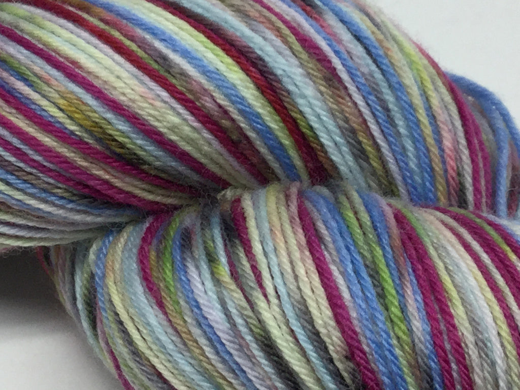 ZomBody Build a Snowman? Six Stripe Self Striping Yarn