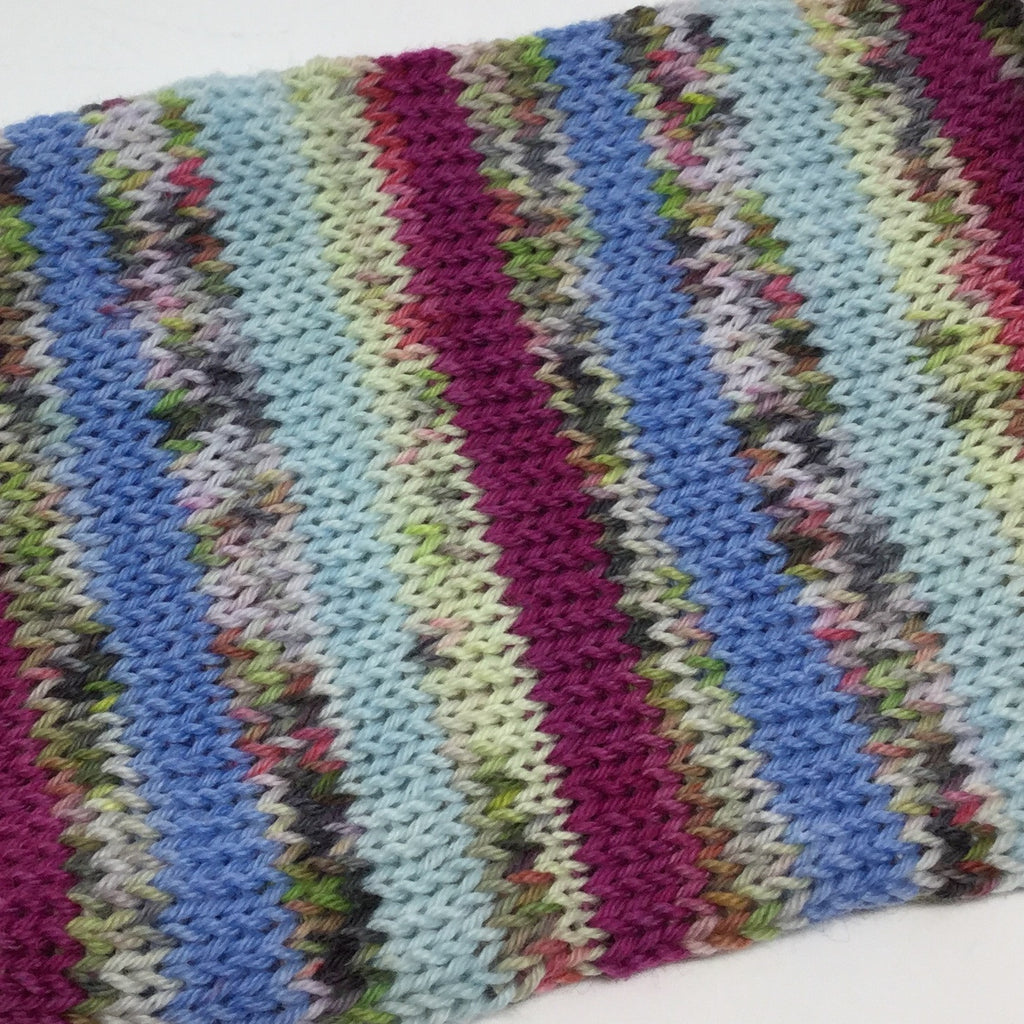ZomBody Build a Snowman? Six Stripe Self Striping Yarn