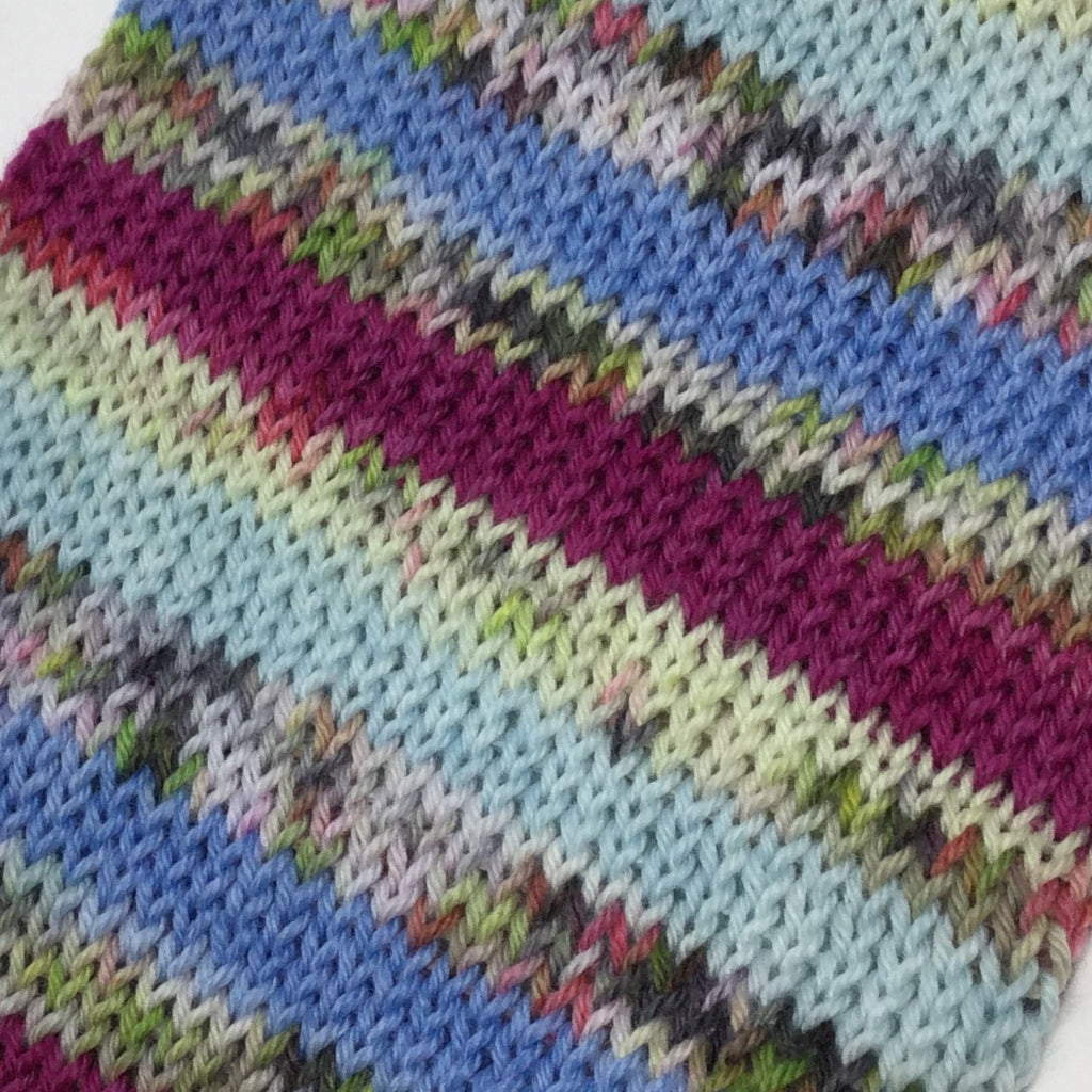 ZomBody Build a Snowman? Six Stripe Self Striping Yarn