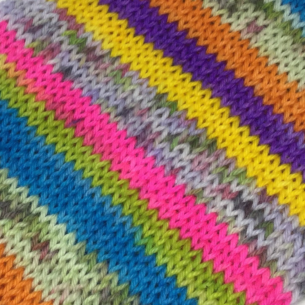 ZomBody Zumba Eight Stripe Self Striping Yarn