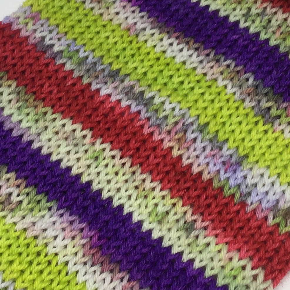 ZomBody Prom Six Stripe Self Striping Yarn