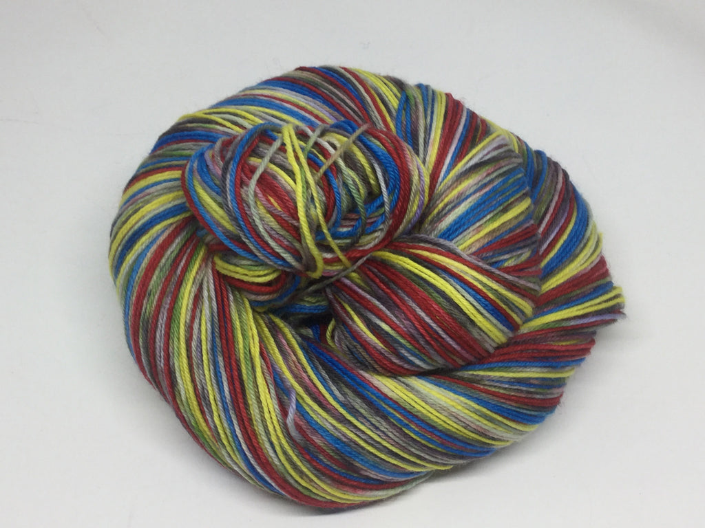 Snow White and the Seven Zombodys Six Stripe Self Striping Yarn