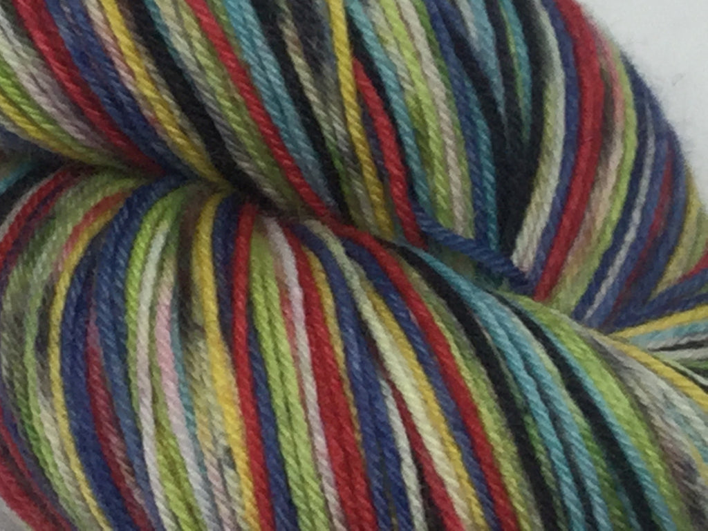 A ZomBody Worth Fighting For Eight Stripe Self Striping Yarn