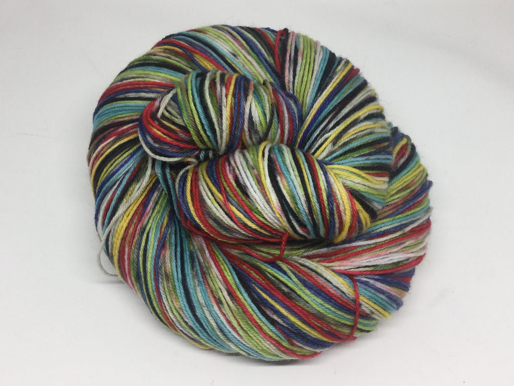 A ZomBody Worth Fighting For Eight Stripe Self Striping Yarn
