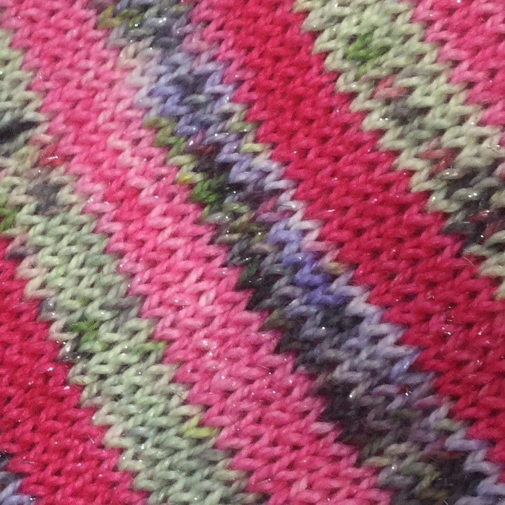 Sleeping ZomBody Four Stripe Self Striping Yarn