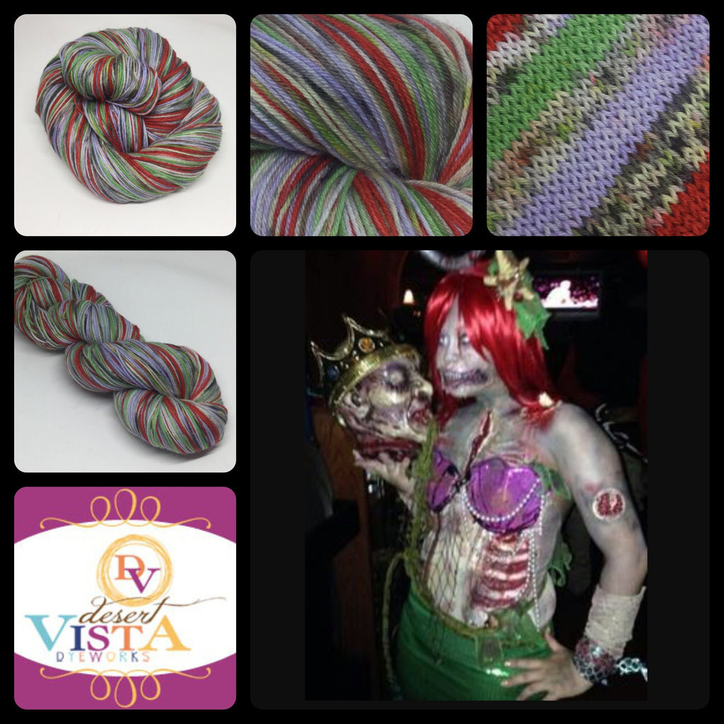 Little MerZomBody Six Stripe Self Striping Yarn