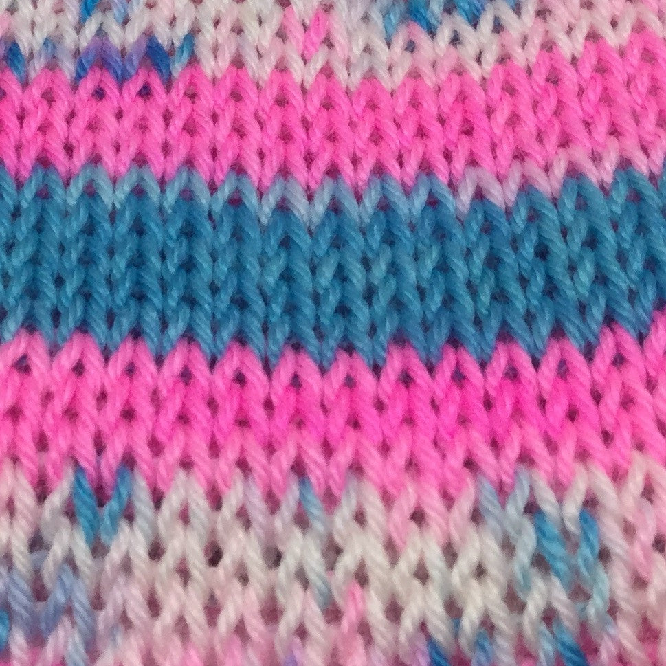 Unicorn Frap Four Stripe Self Striping Yarn
