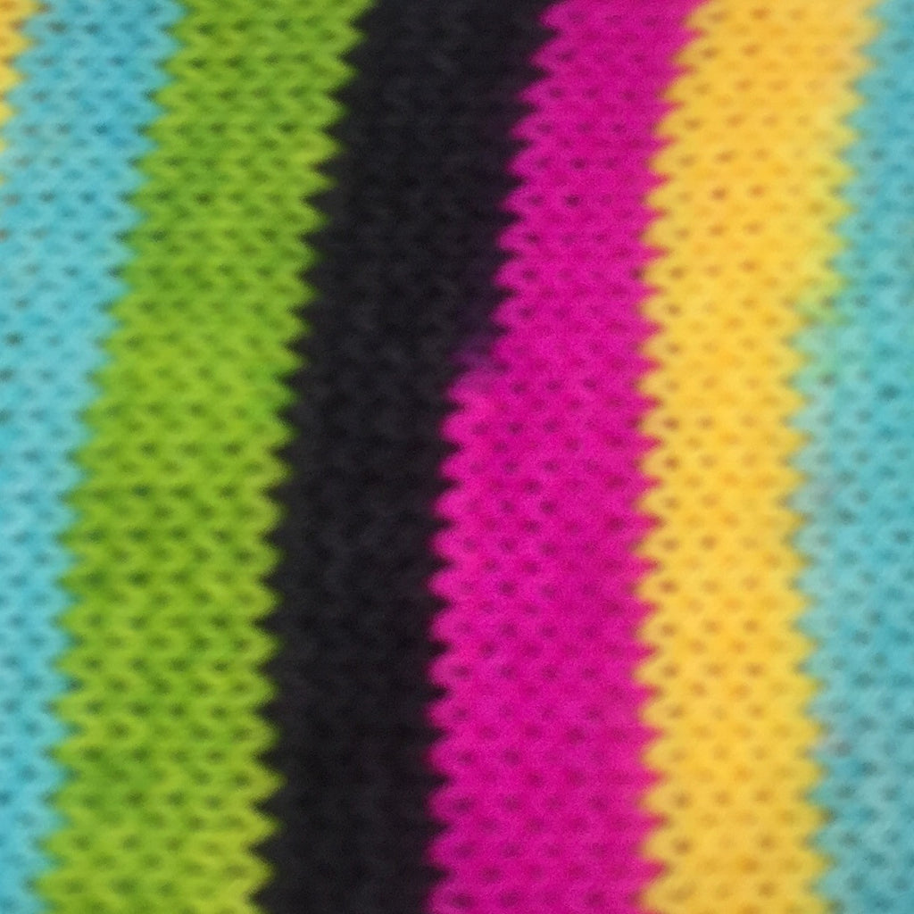 Neon Skull Five Stripe Self Striping Yarn