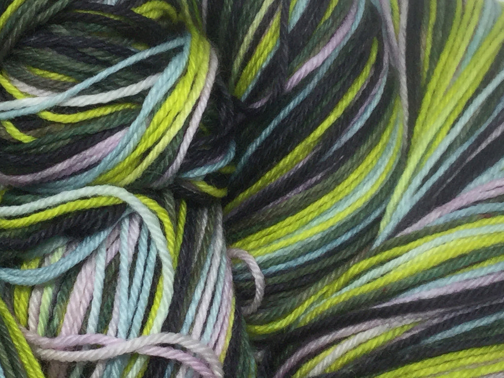The Wasp Woman Five Stripe Self Striping Yarn