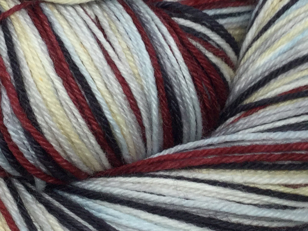 Chariots of Fire Six Stripe Self Striping Yarn