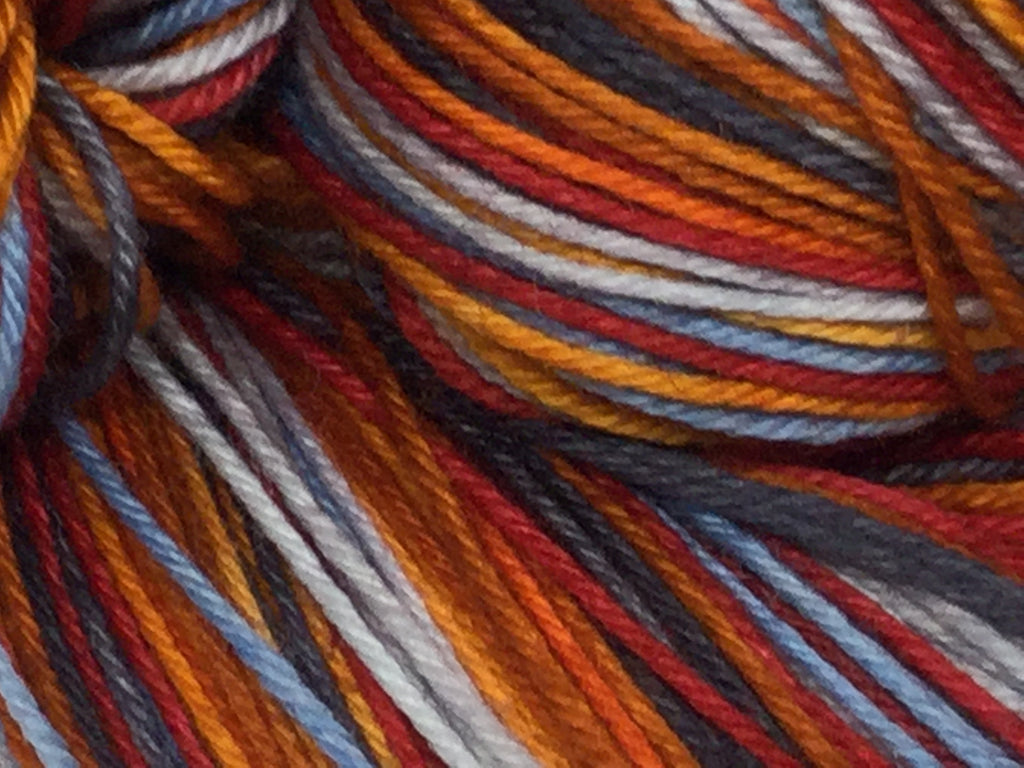 Glory Seven Stripe Self Striping Sock Yarn
