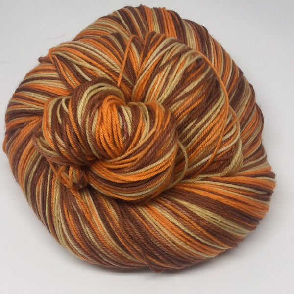Pumpkin Pie Three Stripe Self Striping Yarn
