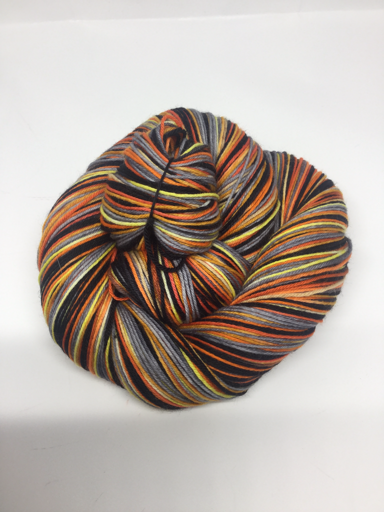 Halloween Moon Four Stripe Self Striping Yarn