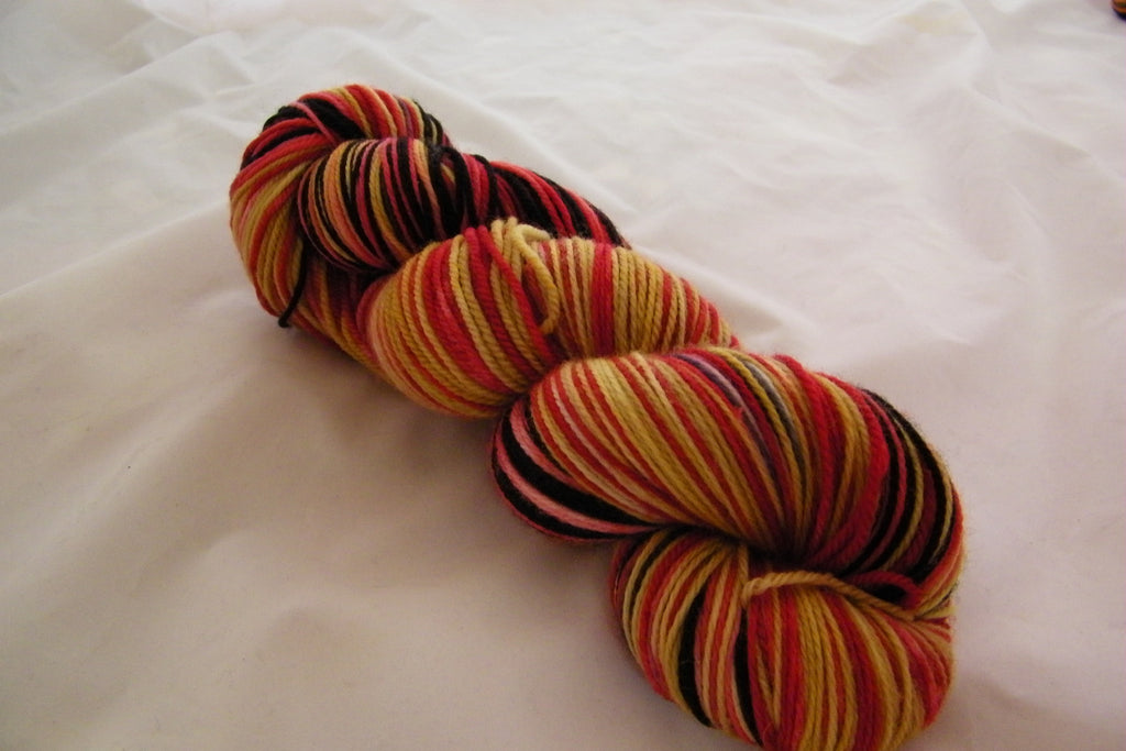 Tournee du Chat Three Stripe Self Striping Yarn