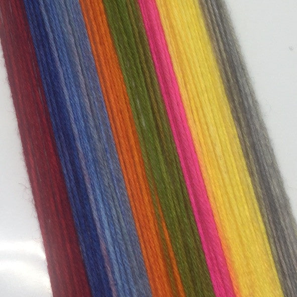 Hot Space Eight Stripe Self Striping Yarn