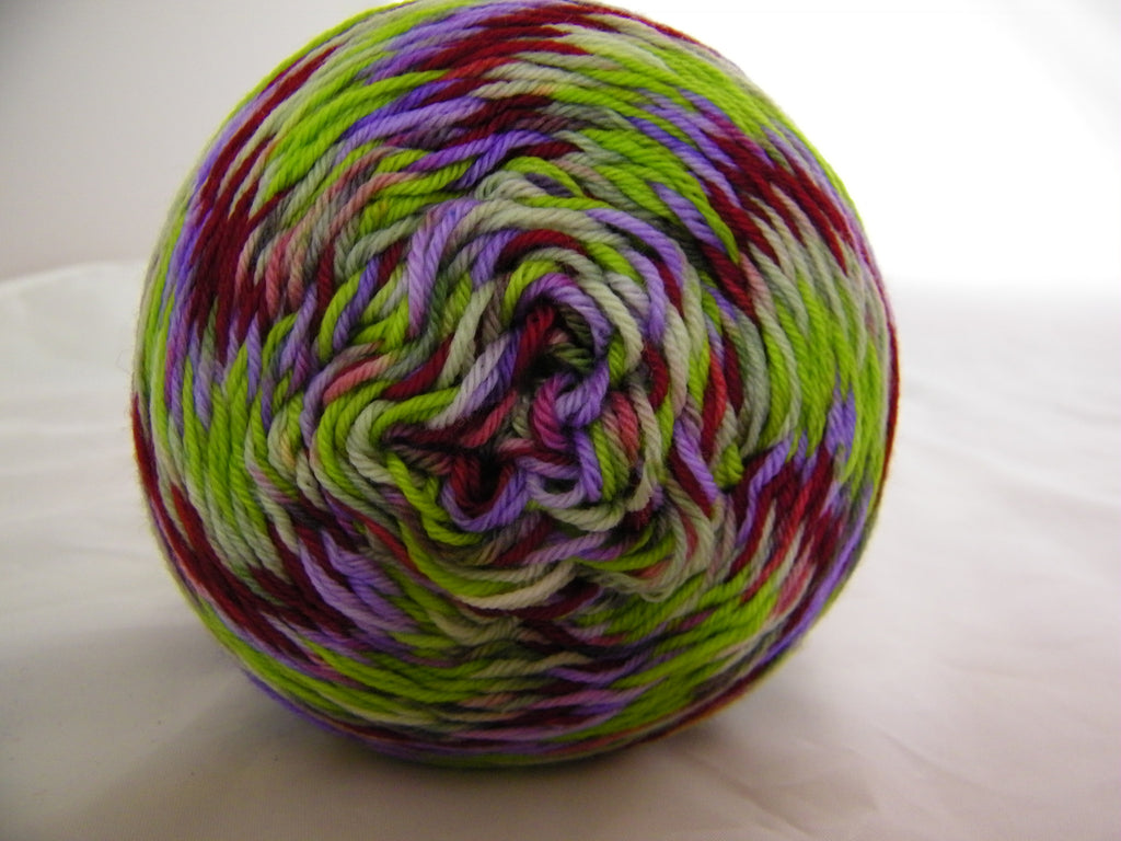 ZomBody's Bobbin' for Apples Four Stripe Self Striping Yarn
