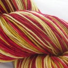 Pineapple Upside Down Cake Three Stripe Self Striping Yarn