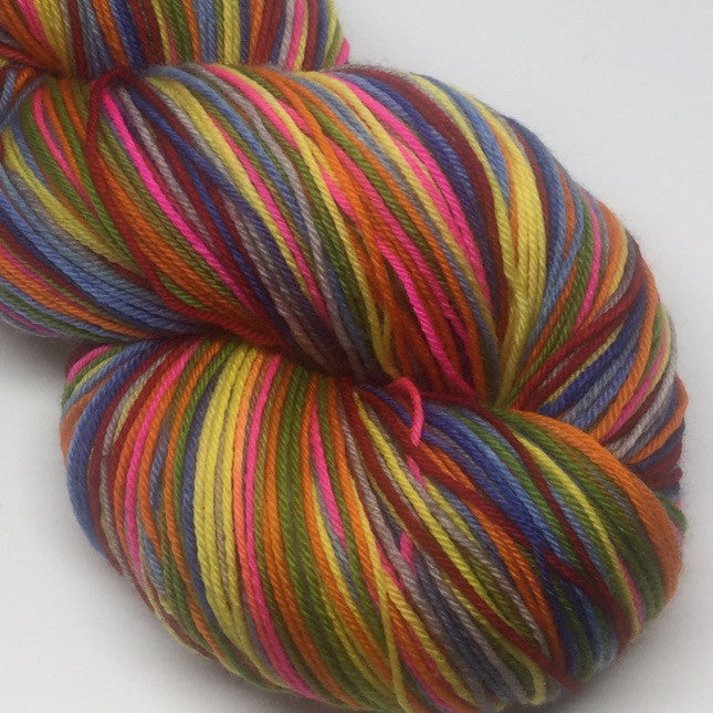 Hot Space Eight Stripe Self Striping Yarn