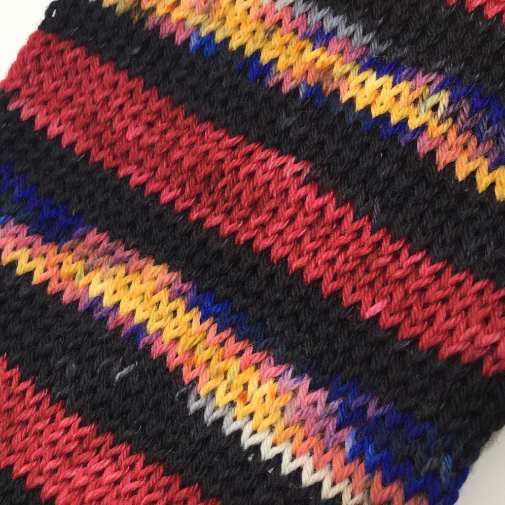 Dracula Four Stripe Self Striping Yarn
