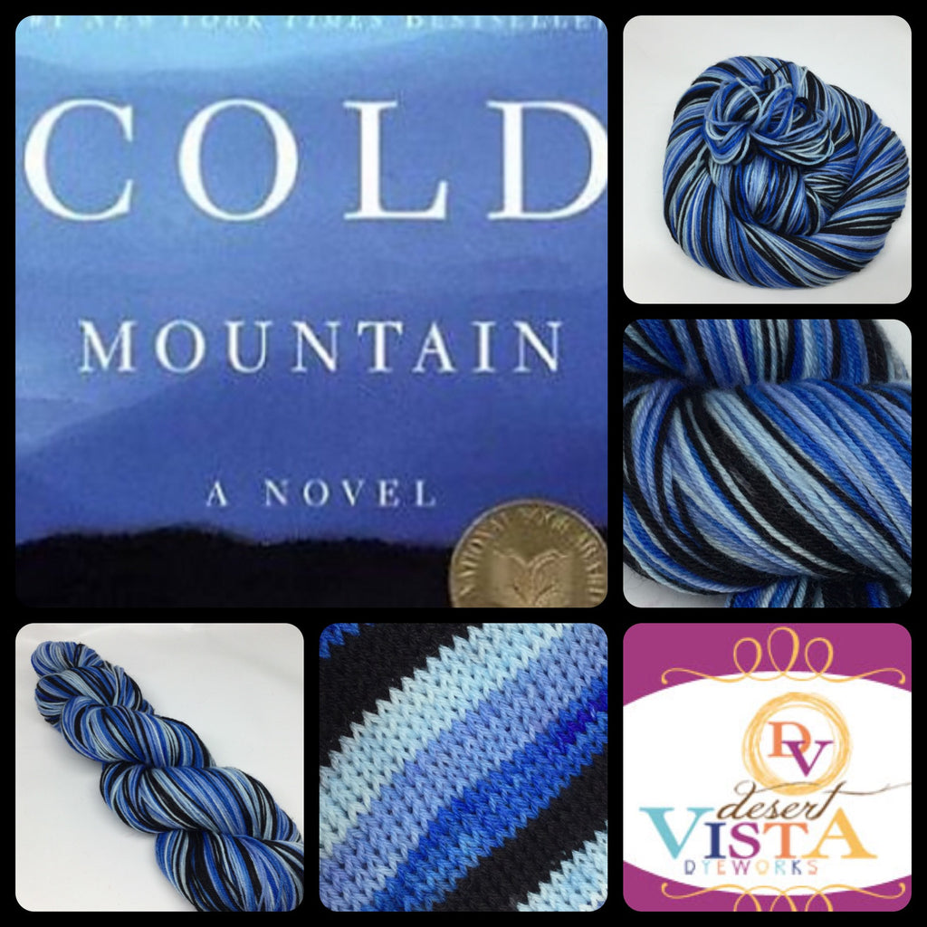 Cold Mountain Four Stripe Self Striping Yarn