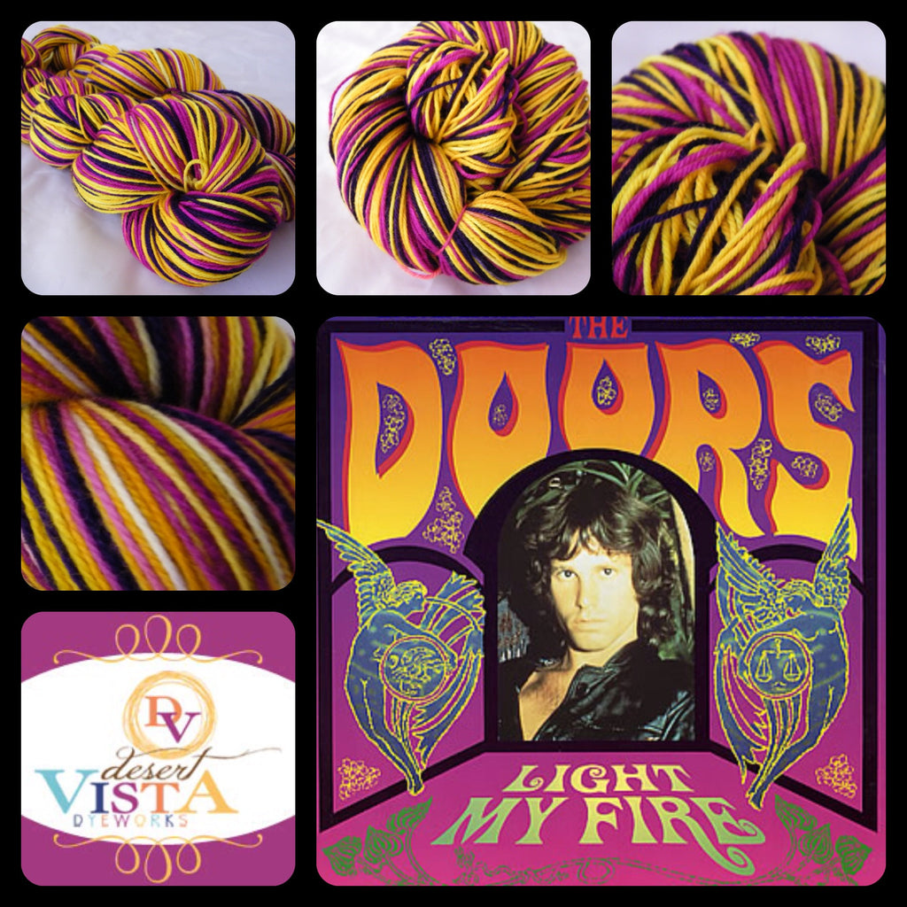 Light My Fire Four Stripe Self Striping Yarn
