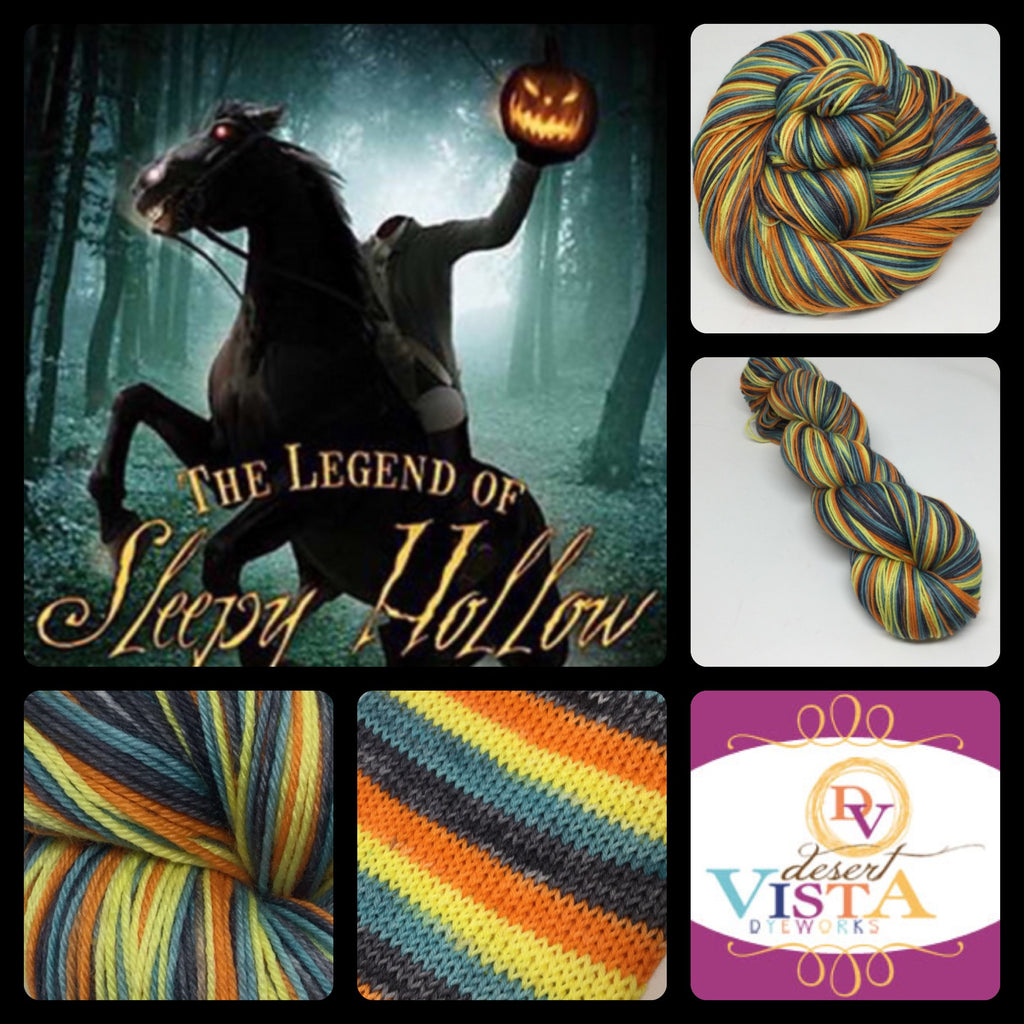 Sleepy Hollow Four Stripe Self Striping Yarn