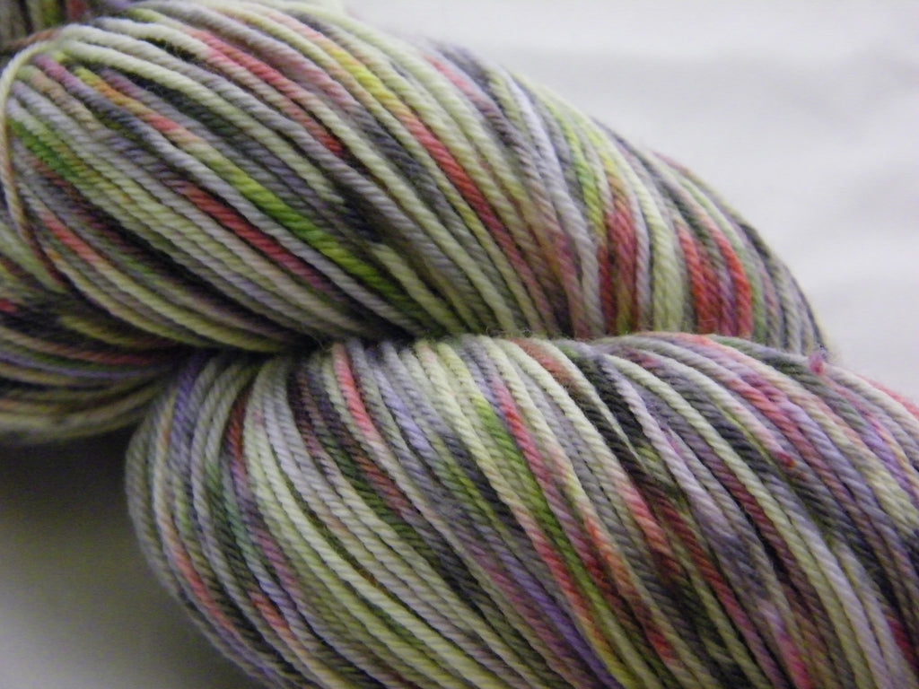 Dry Bones Grey ZomBody Decomp Semi Solid Sock Yarn