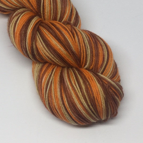 Pumpkin Pie Three Stripe Self Striping Yarn