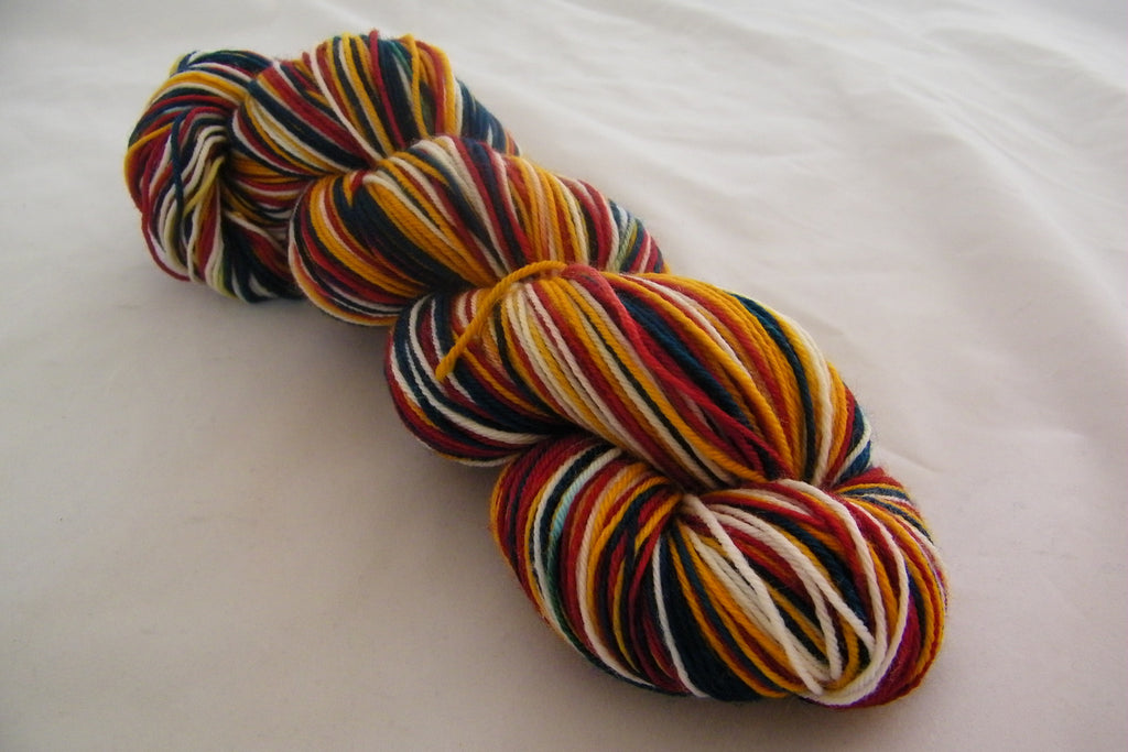 It's The End of The World Four Stripe Self Striping Yarn
