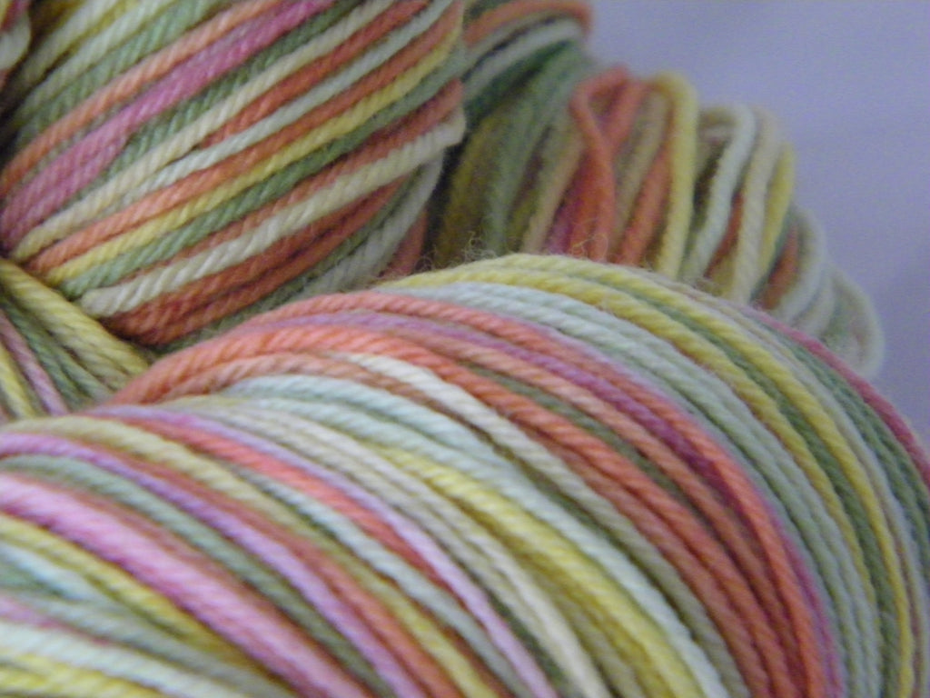 Walking on Sunshine Six Stripe Self Striping Yarn
