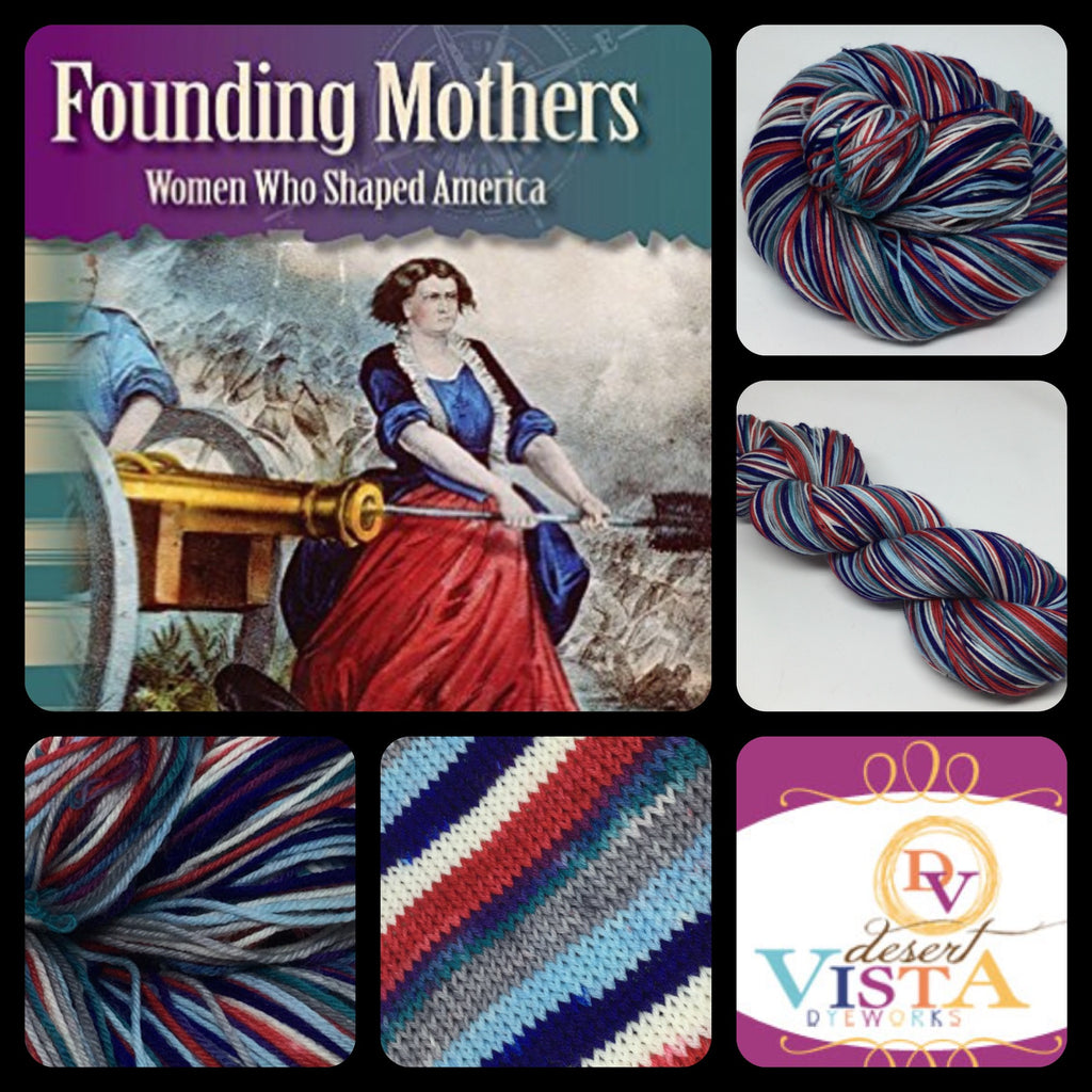 Founding Mothers Six Stripe Self Striping Yarn