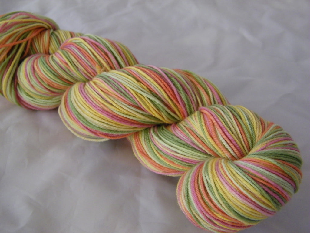 Walking on Sunshine Six Stripe Self Striping Yarn