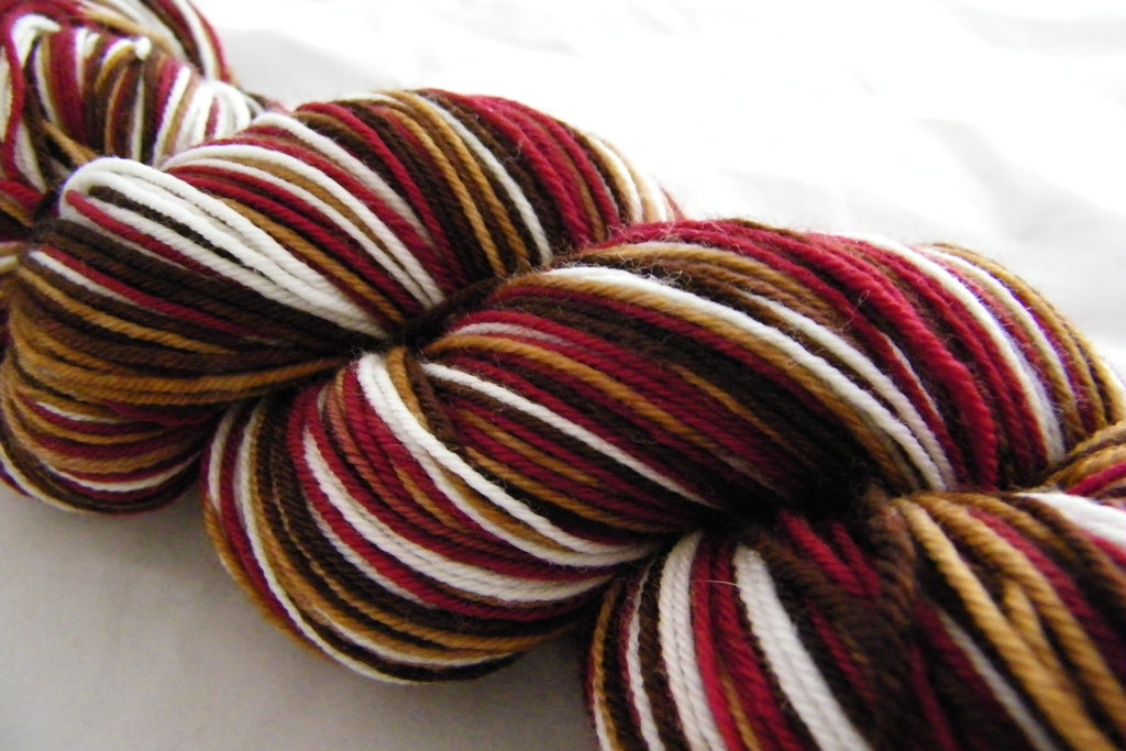 Black Forest Cake Four Stripe Self Striping Yarn