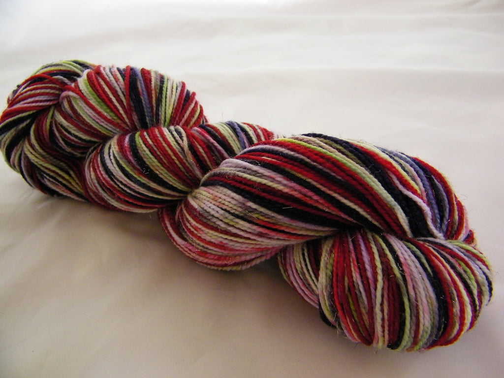 ZomBody Vants to Drink Your Blood Four Stripe Self Striping Yarn
