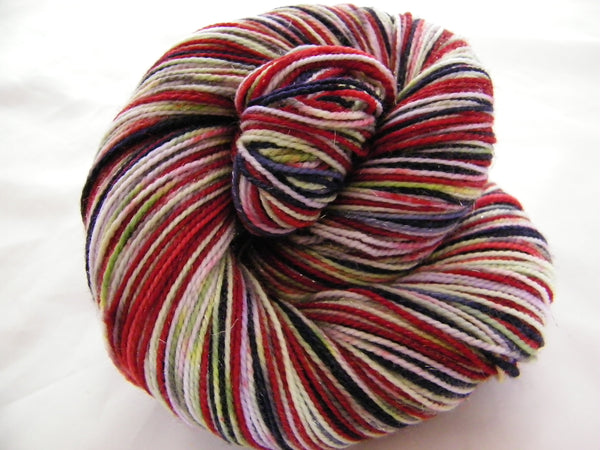 ZomBody Vants to Drink Your Blood Four Stripe Self Striping Yarn