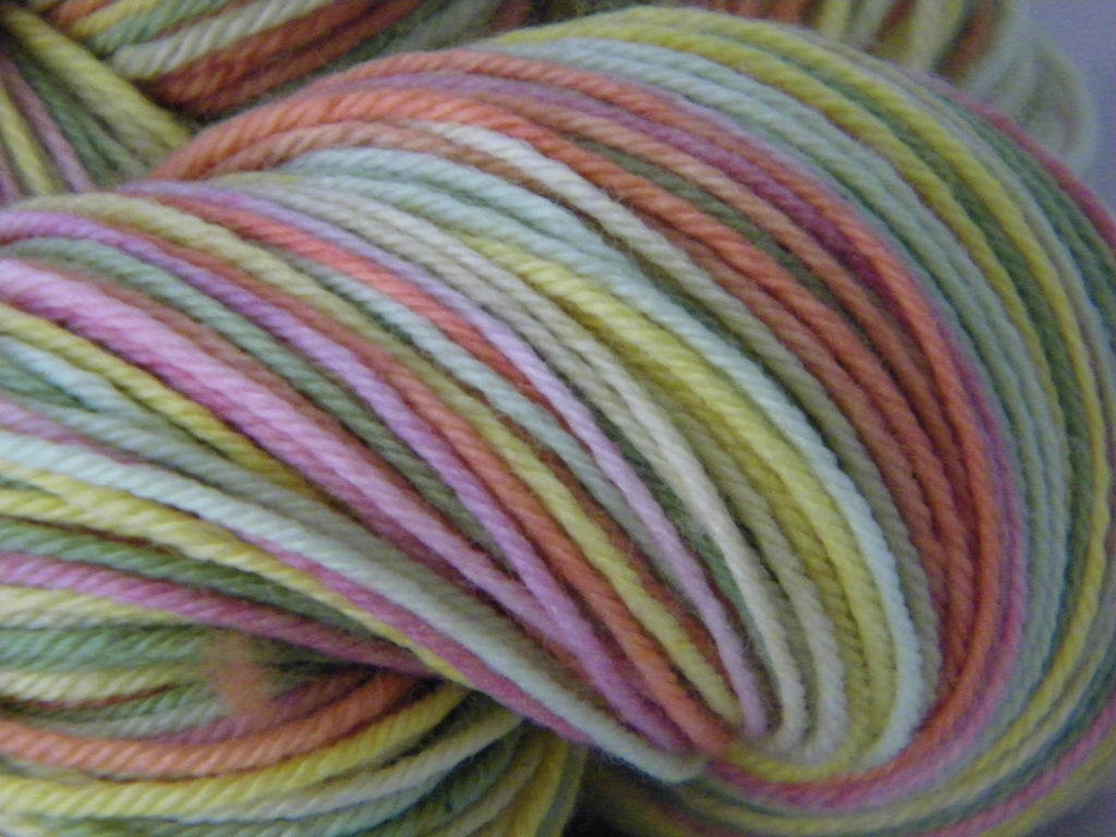 Walking on Sunshine Six Stripe Self Striping Yarn