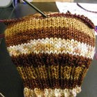 German Chocolate Cake Four Stripe Self Striping Yarn