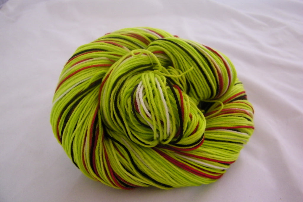 You're a Mean One! Six Stripe Self Striping Yarn