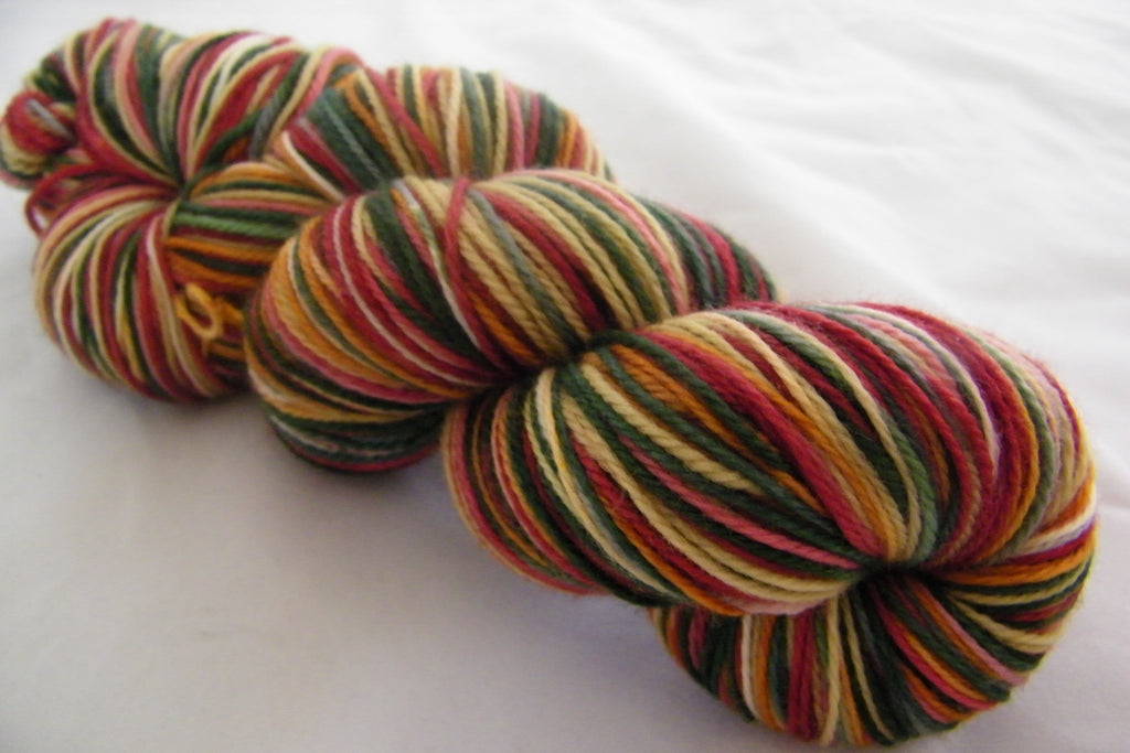 Victorian Christmas Four Stripe Self Striping Yarn