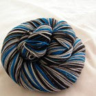 Color Accents - Turquoise Six Stripe Self Striping Yarn