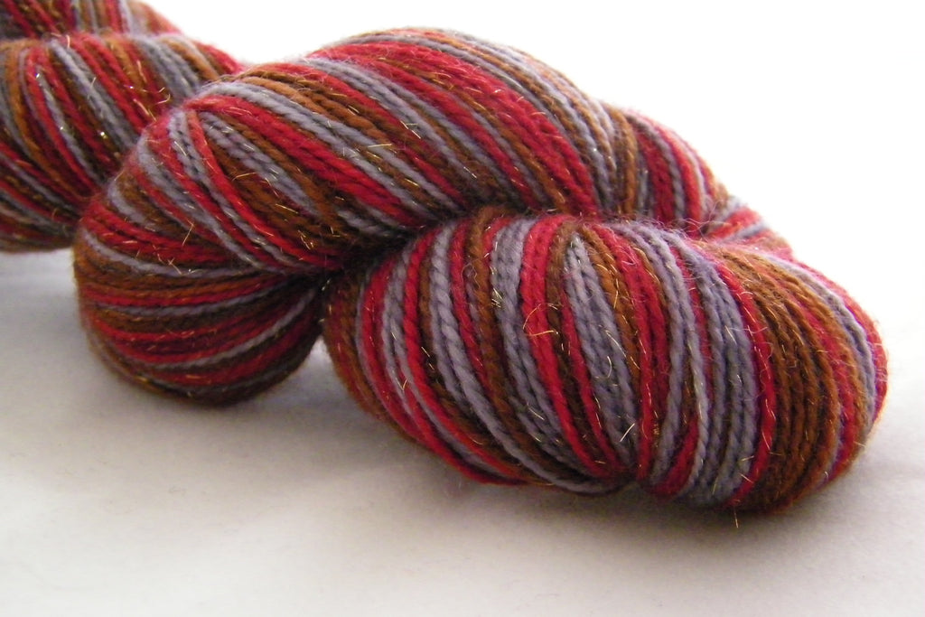 Partridge  in a Pear Tree Three Stripe Self Striping Yarn