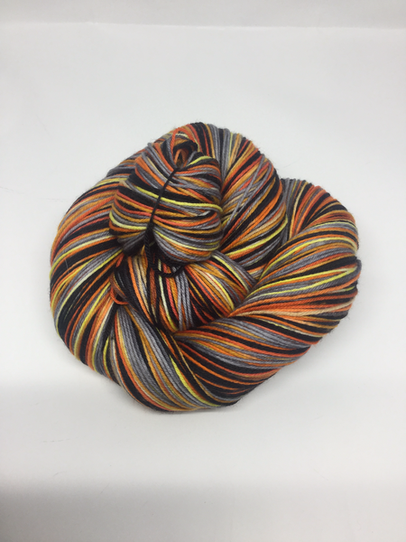 Halloween Moon Four Stripe Self Striping Yarn