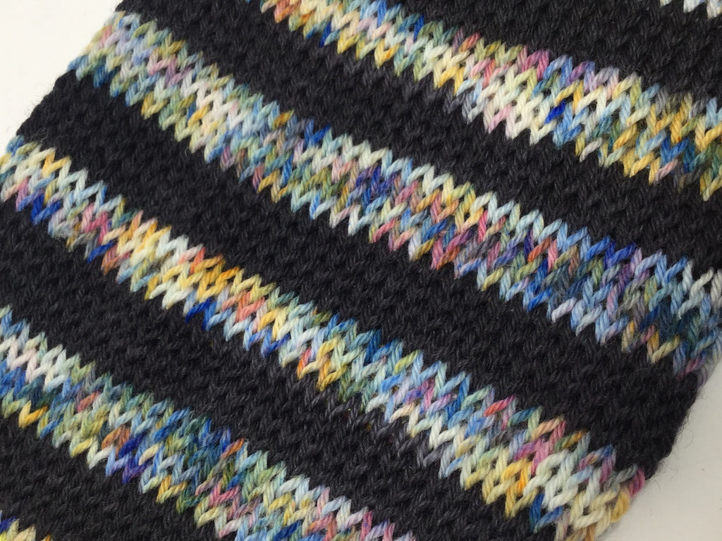 Dead Clown BBQ Four Stripe Self Striping Yarn