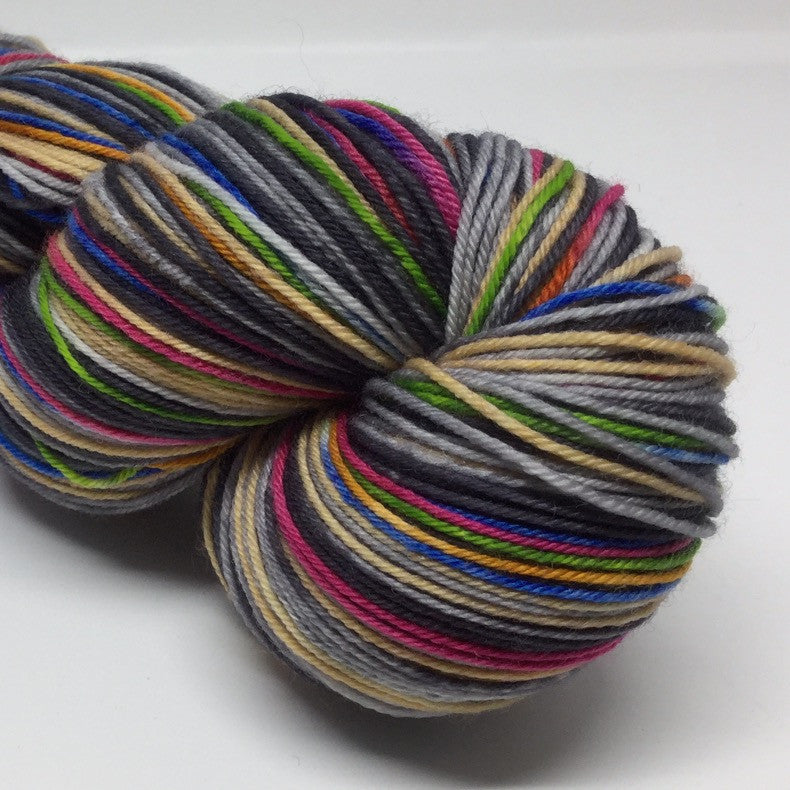 Knows Your Name Six Stripe Self Striping Yarn