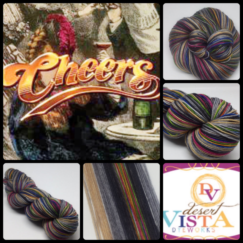 Knows Your Name Six Stripe Self Striping Yarn