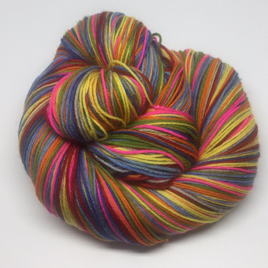 Hot Space Eight Stripe Self Striping Yarn