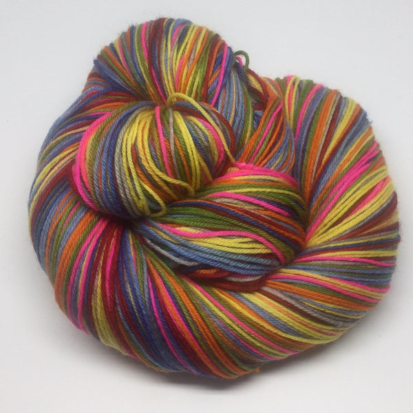 Hot Space Eight Stripe Self Striping Yarn