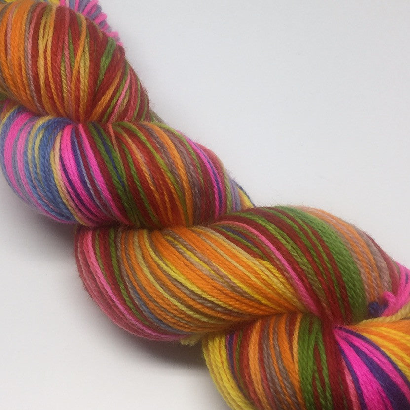 Hot Space Eight Stripe Self Striping Yarn